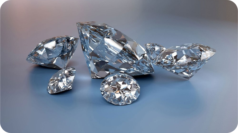 2 Carat, Natural Round Diamond